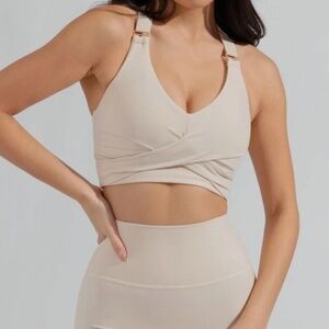 Brand New: Buff Bunny Candy Wrap Sports Bra - Stardust - M